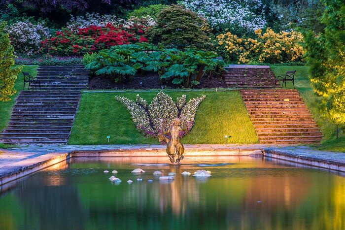 Du lịch thành phố Gothenburg Thụy Điển tham quan vườn thực vật 