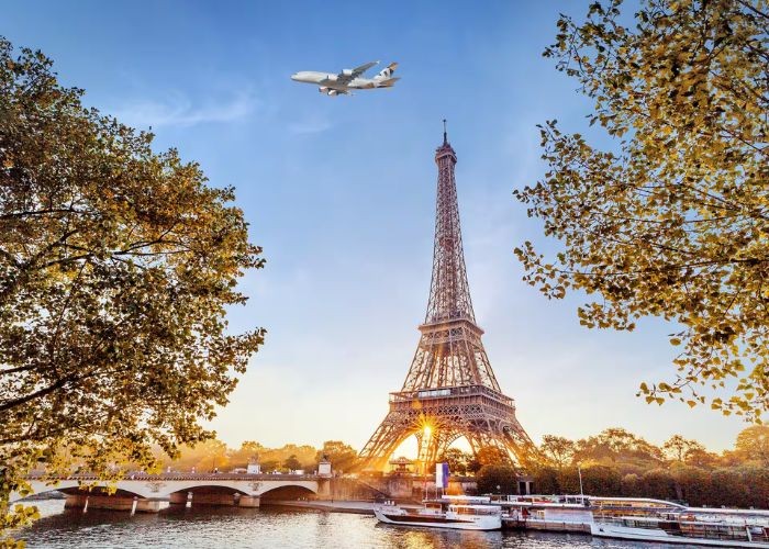 Chuyến bay thẳng để di chuyển từ Việt Nam đến Pháp