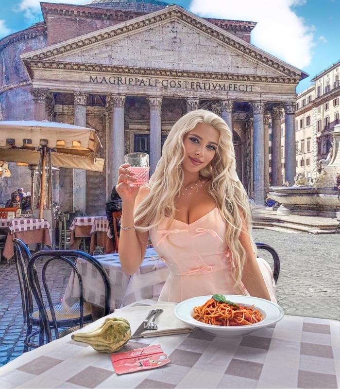 Đài phun nước Trevi ở Roma Ý - Pantheon là một công trình kiến trúc độc đáo có từ lâu đời