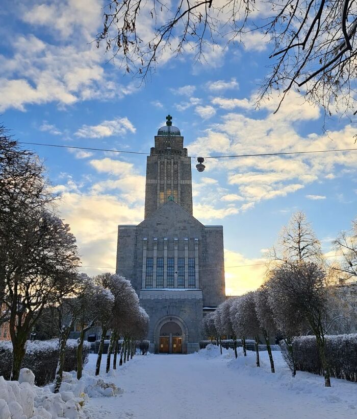 du lịch Helsinki Phần Lan ghé thăm nhà thờ Kallio