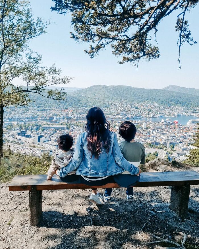 du lịch Bergen Na Uy ngắm nhìn toàn cảnh thành phố