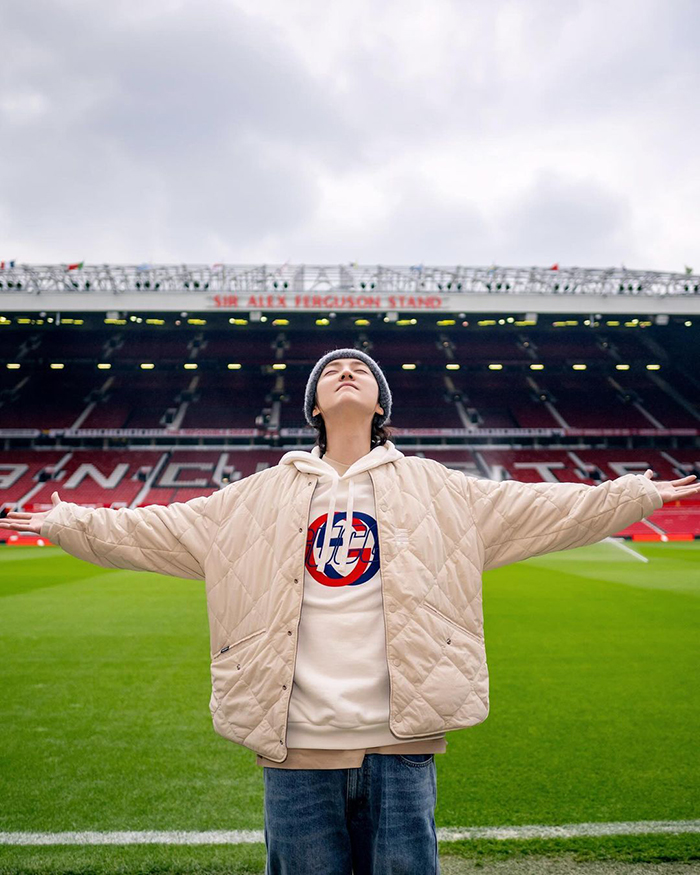 Sân vận động Old Trafford tại thành phố Manchester Anh