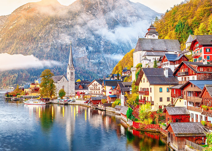 Khám phá thị trấn Hallstatt Áo - Làng cổ đẹp nhất thế giới