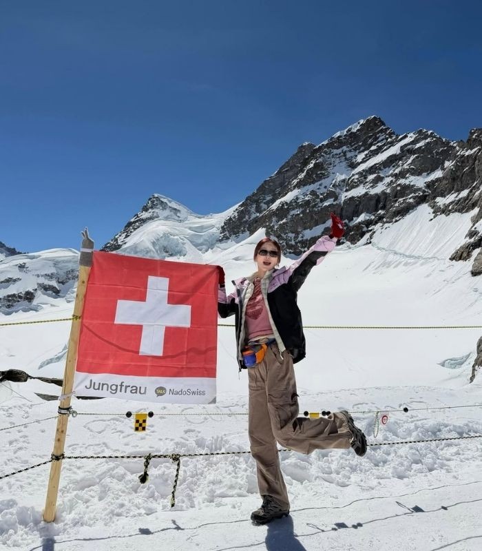Du lịch Thụy Sĩ mùa hè - Đỉnh Jungfraujoch