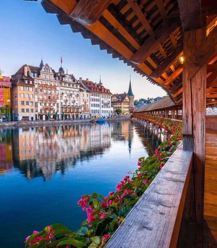 Du lịch Thụy Sĩ mùa hè - Hồ Lucerne