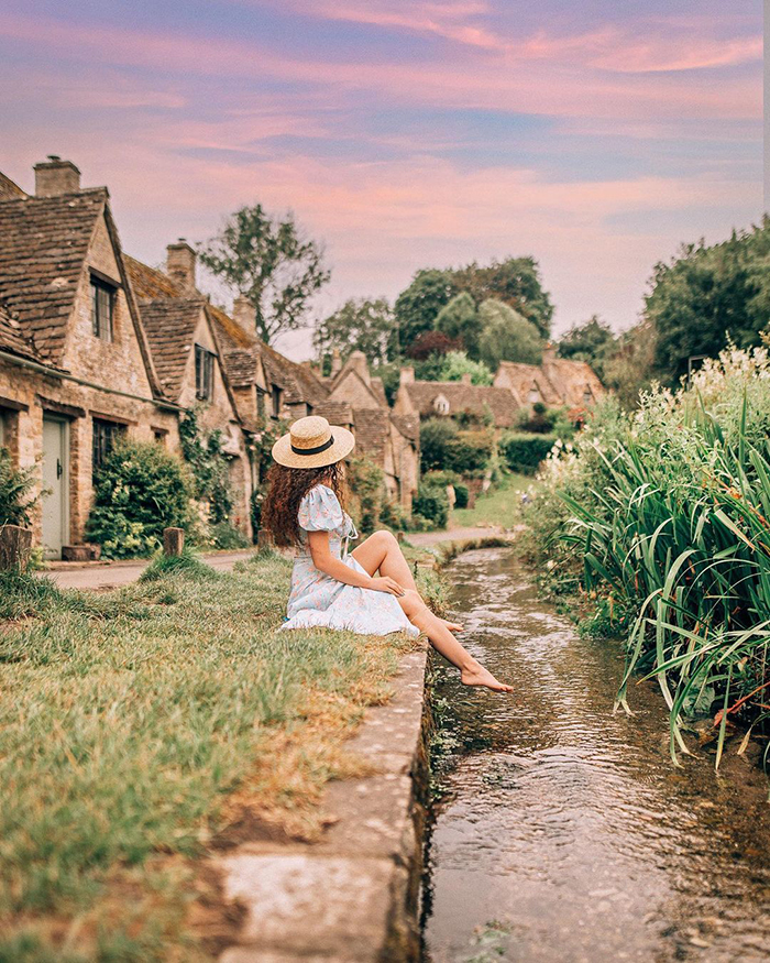 Vẻ đẹp nên thơ của làng Bibury Anh