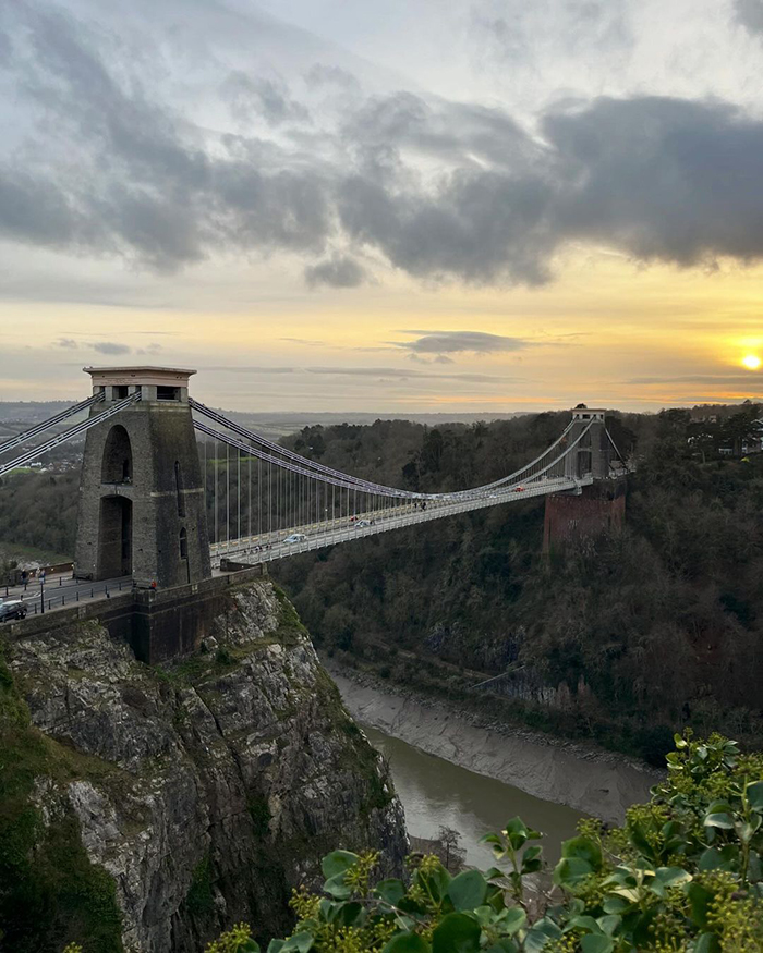 Cầu treo Clifton tại thành phố Bristol anh