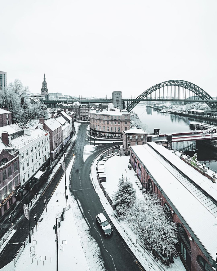 Khu phố Ouseburn tại thành phố Newcastle Anh