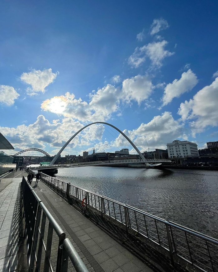 Cầu Tyne (Tyne Bridge) tại thành phố Newcastle Anh