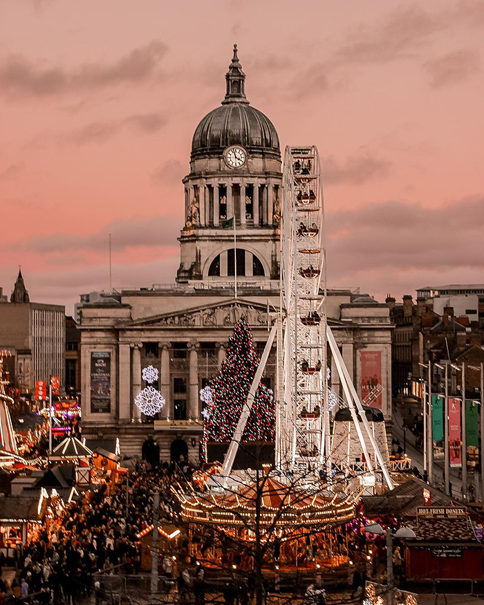 Tìm hiểu lịch sử độc đáo tại thành phố Nottingham Anh
