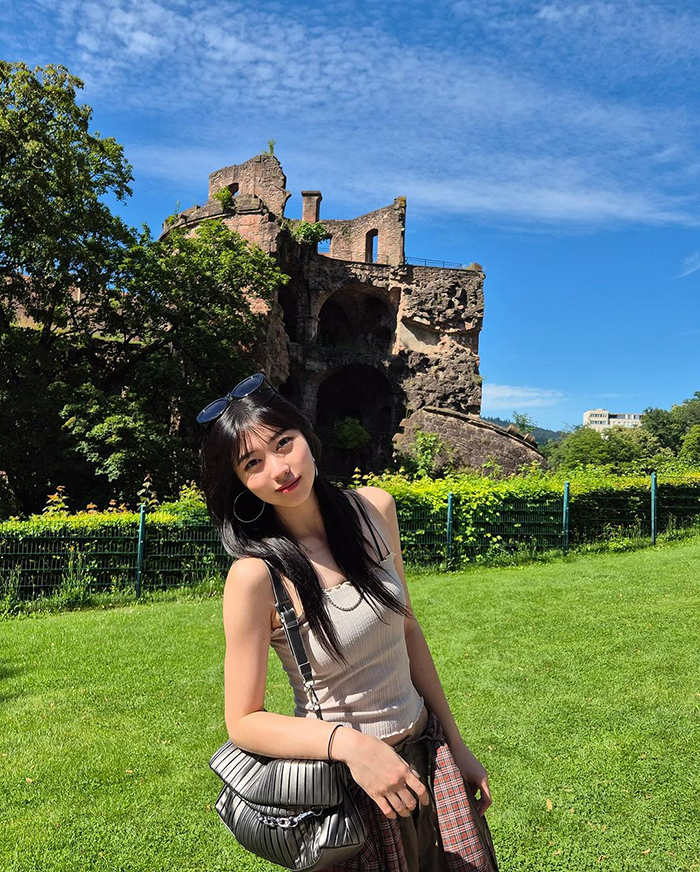 Du lịch thành phố Heidelberg Đức vào mùa hè