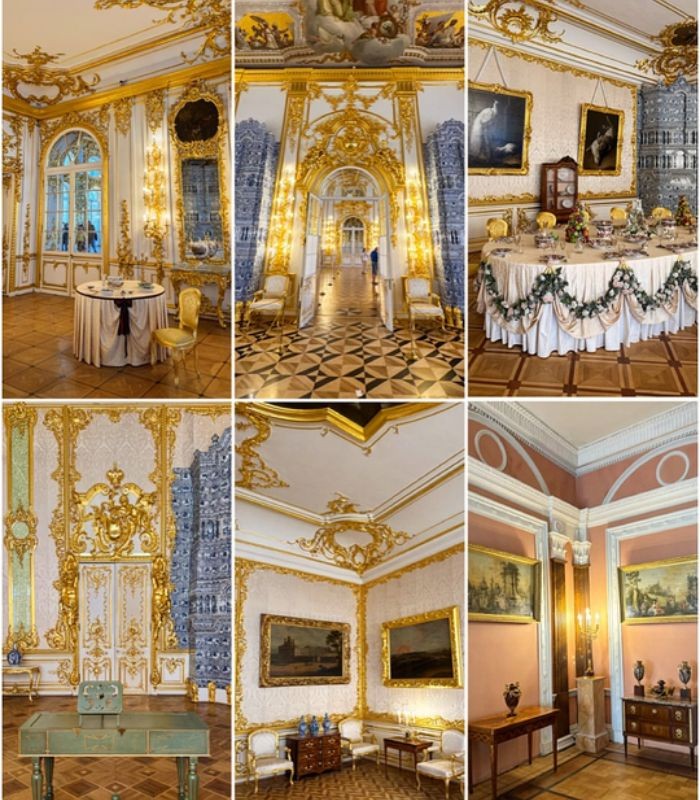 Cung điện đẹp nhất nước Nga - Cung điện Catherine