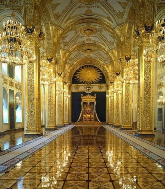 Cung điện đẹp nhất nước Nga - Đại Cung điện Kremlin