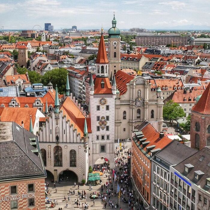 Du lịch Đức mùa hè - Thành phố Munich