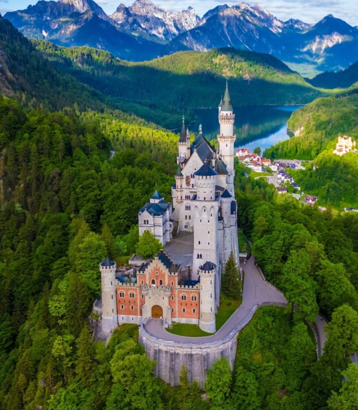 Du lịch Đức mùa hè - Lâu đài Neuschwanstein