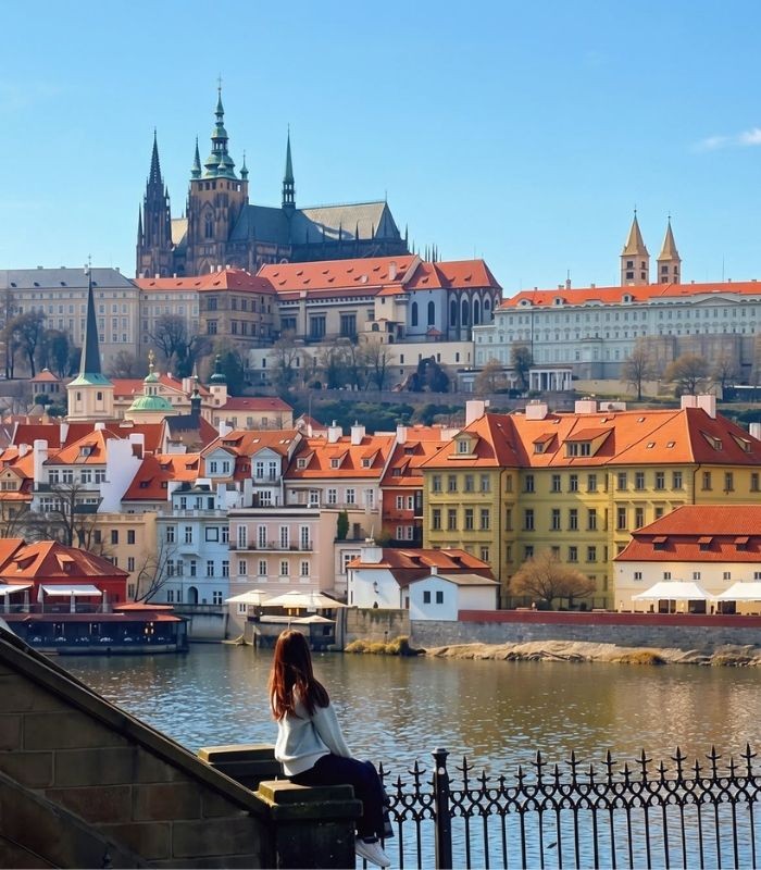 Vị trí Lâu đài Praha Séc