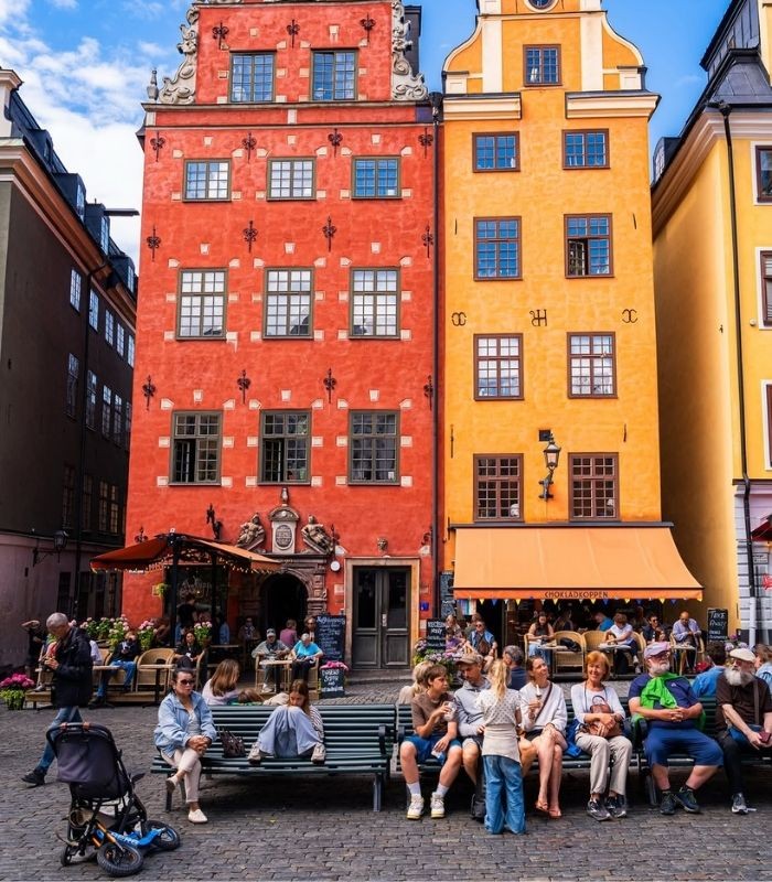 Thưởng thức ẩm thực tại khu phố cổ Gamla Stan Thụy Điển