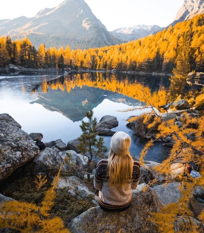 Địa điểm ngắm mùa thu châu Âu - Vùng Engadin (Thụy Sĩ)
