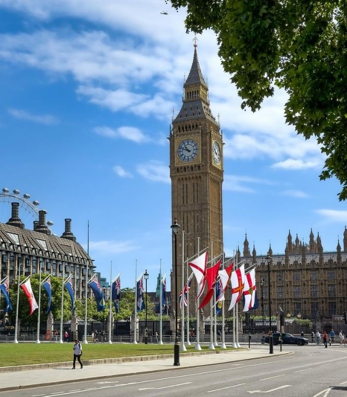 Địa điểm du lịch gần Tháp Big Ben - Quảng trường Quốc hội Parliament Square