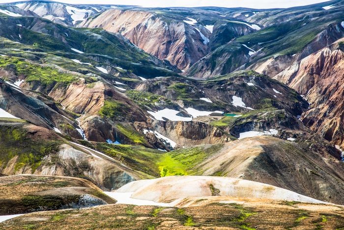 Quang cảnh hùng vĩ của vườn quốc gia Landmannalaugar- cảnh đẹp iceland