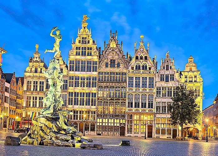 Hình ảnh thành Antwerp sa hoa, tráng lệ.- cảnh đẹp ở bỉ