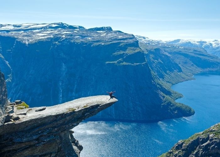 Địa điểm du lịch Na Uy Mỏm đá Trolltunga