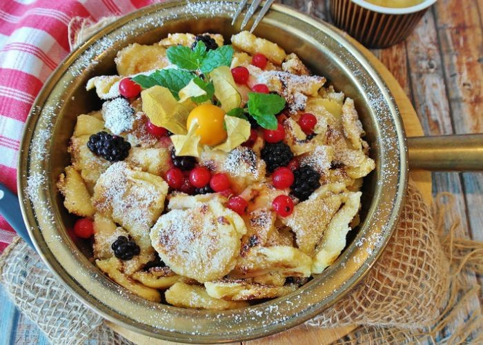 Món ăn ngon tại Áo Bánh kếp Hoàng đế
