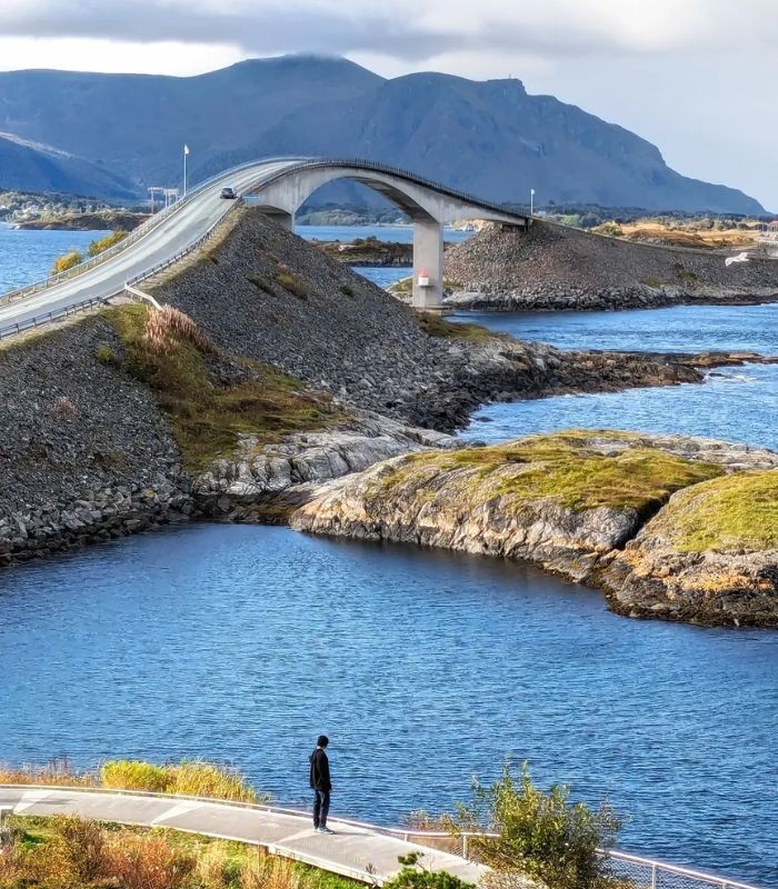 Địa điểm du lịch Na Uy con đường Atlantic Ocean