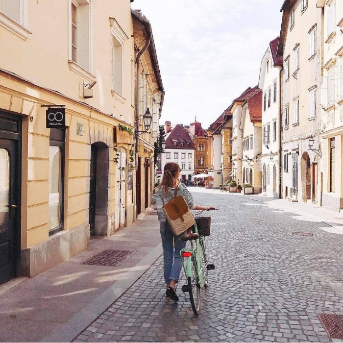 du lịch thủ đô Ljubljana Slovenia khám phá phổ cổ
