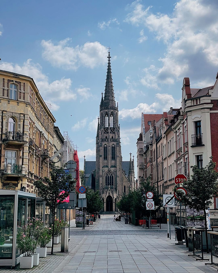 Phố Mariacka (Ulica Mariacka) tại thành phố Katowice Ba lan