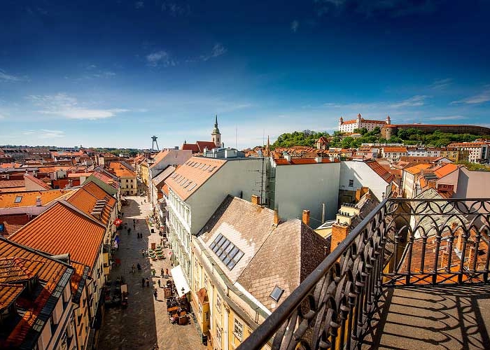 Thủ đô Bratislava Slovakia - Khu phố cổ Bratislava với kiến trúc độc đáo