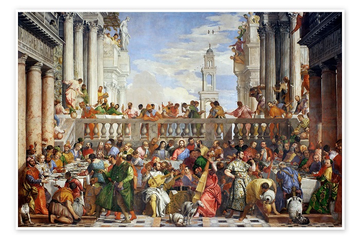 Bảo tàng Louvre - những kiệt tác nghệ thuật của nhân loại: Tiệc cưới tại Cana