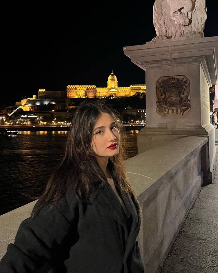 Ánh sáng trên Cầu Chain Bridge Hungary tạo nên một không gian nghệ thuật lôi cuốn