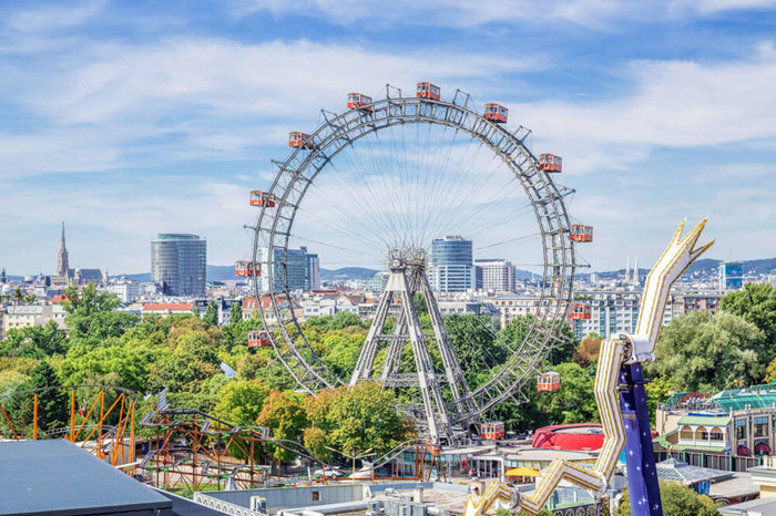 Chiêm ngưỡng vẻ đẹp thủ đô tại vòng quay khổng lồ khi du lịch Vienna Áo