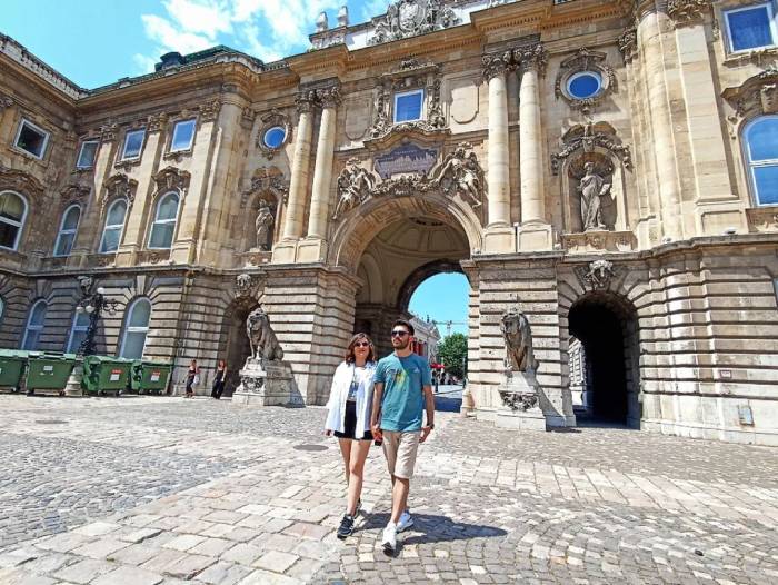 Lâu đài Hoàng gia Buda Hungary đã được phục chế nhiều lần