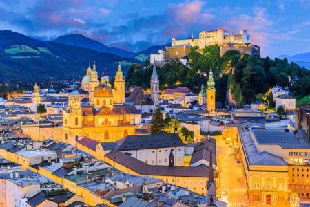 Kinh nghiệm du lịch Salzburg Áo - thành phố nghệ thuật tuyệt đẹp châu Âu