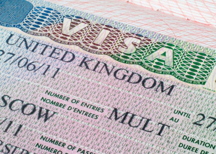 Các loại visa Anh