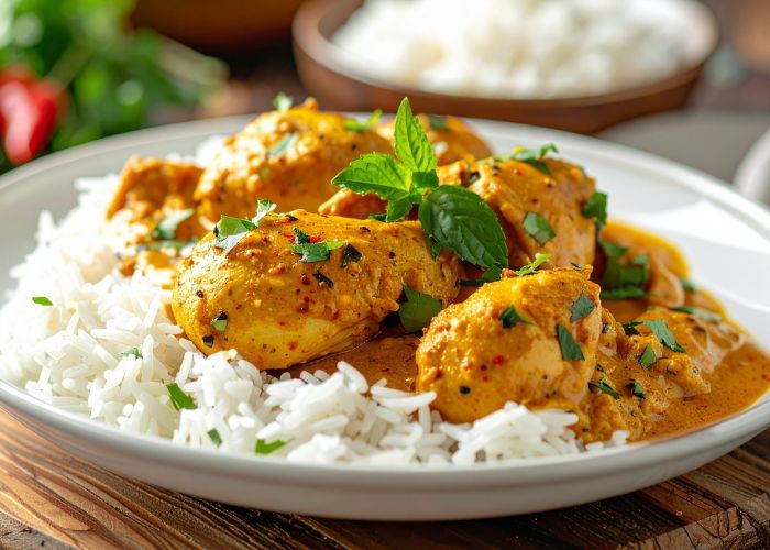 Chicken Tikka Masala là món ăn nổi tiếng tại Anh 