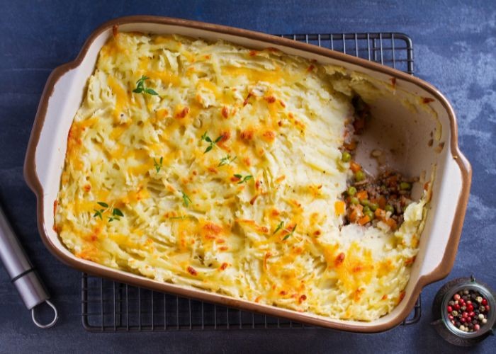Shepherd’s Pie và Cottage Pie là món ăn được yêu thích tại Anh