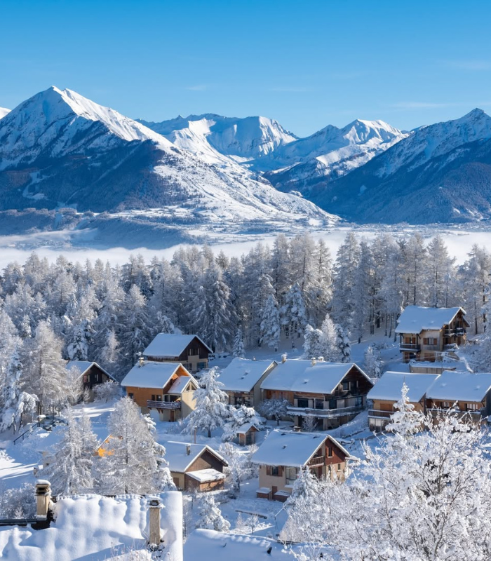 Khung cảnh mùa đông lãng mạn của nước Pháp