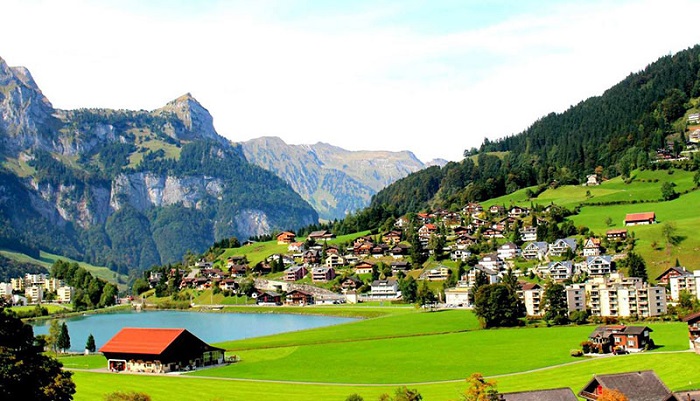 Ngôi làng cổ Engelberg 