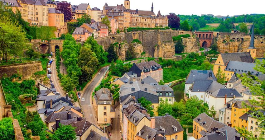 Phố cổ Luxembourg