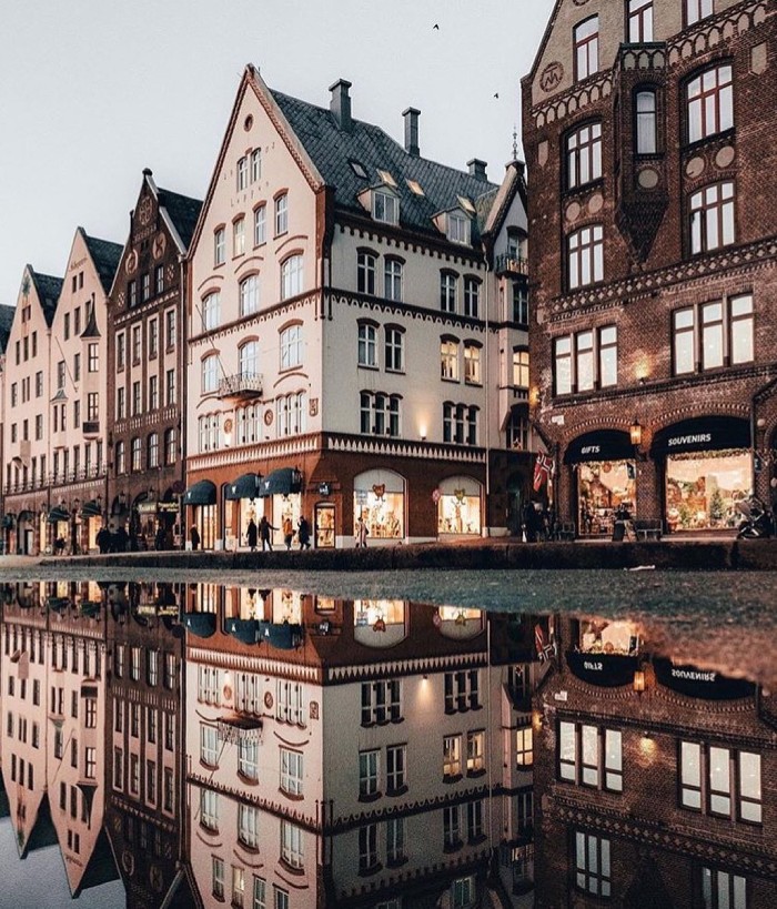du lịch Bắc Âu tại thành phố bergen