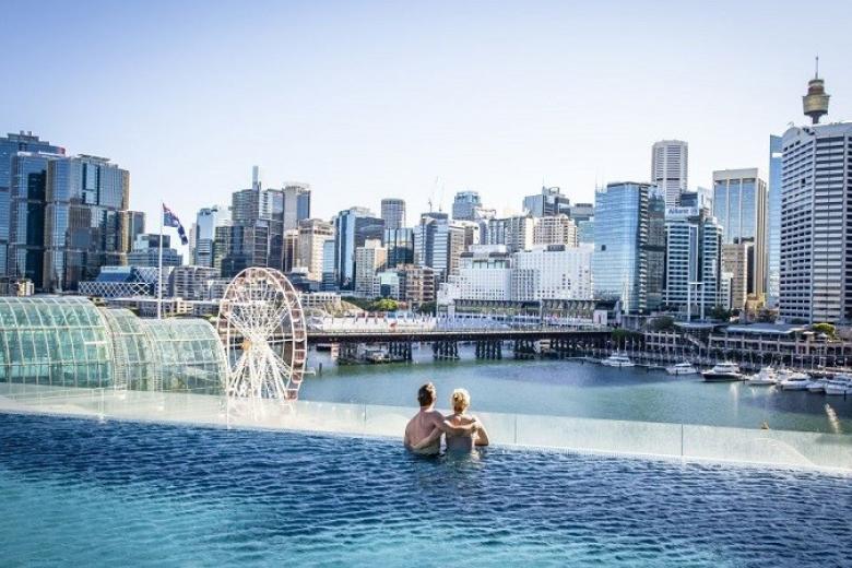 Cầu cảng Tình yêu Darling Harbour