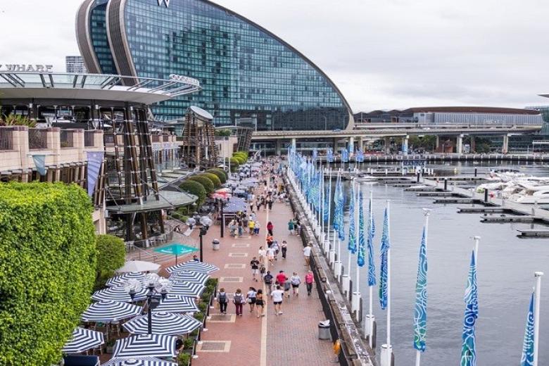 Cầu cảng Tình yêu Darling Harbour