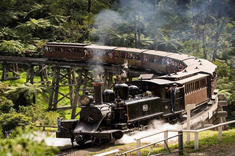 Xe lửa hơi nước: Puffing Billy